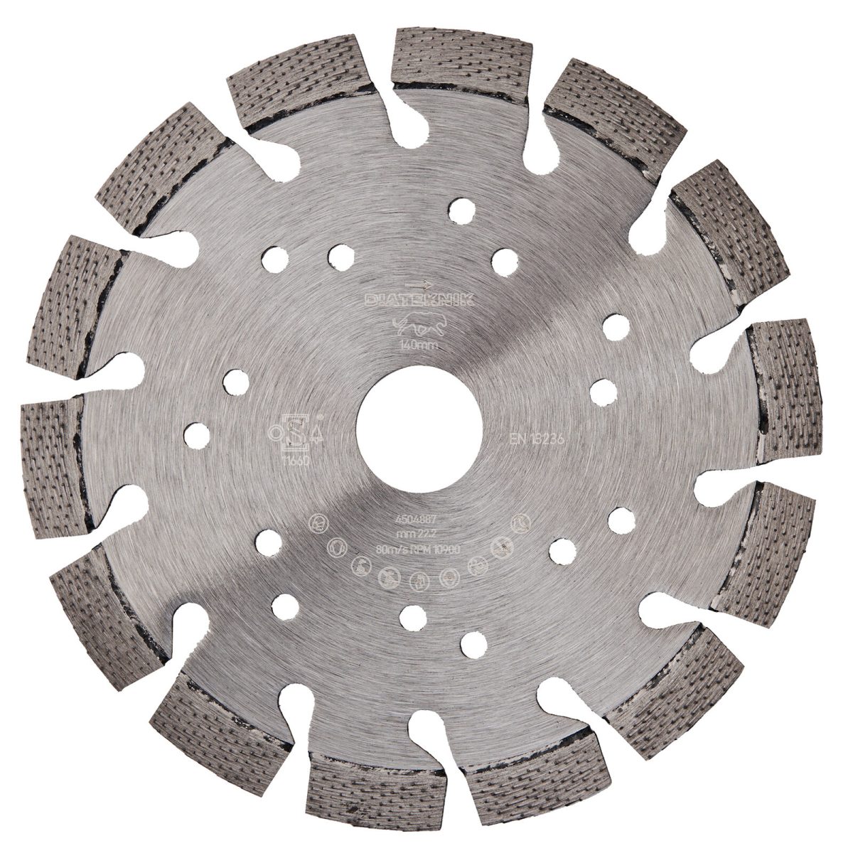 Diamantklinge Ø140 mm til rilleskærer – Jaguar, armeret beton