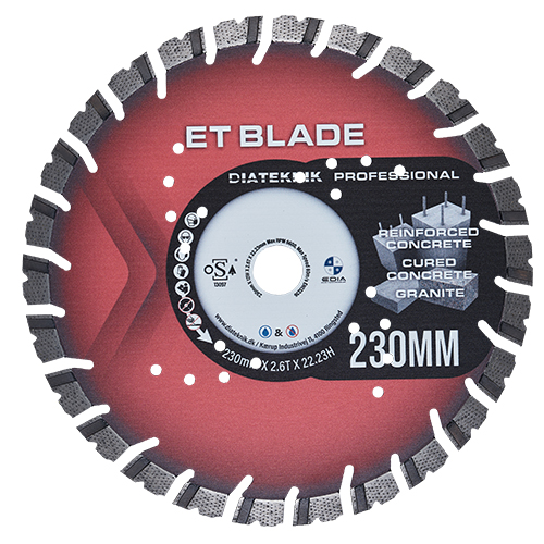 ET Diamantklinge Ø230