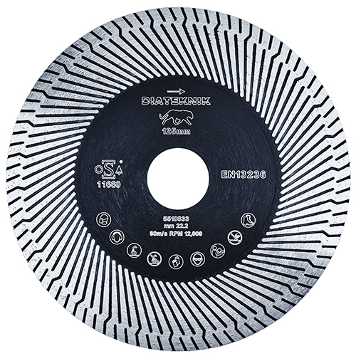 Cyber klinge 125 mm
