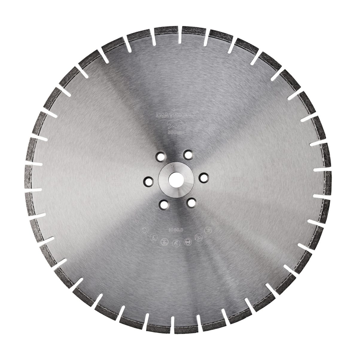 Gulvsavsklinge Ø500 mm – beton og armeret beton, 5,5–7,5 kW