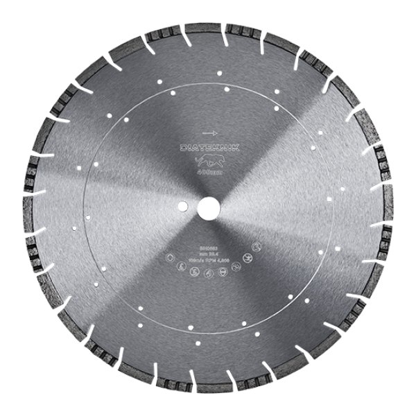 Diamantklinge Ø400 mm til kapsav – Triple Combi, beton og granit