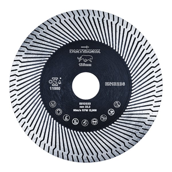 Cyber klinge 125 mm